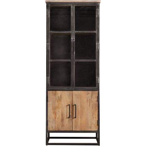 Vitrinekast Mesola (76 Cm) mango natural