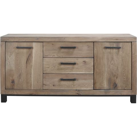 Dressoir Hevano (162 cm) eikenhout moose