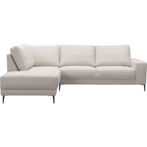Hoekbank links Portona ecru premium comfort