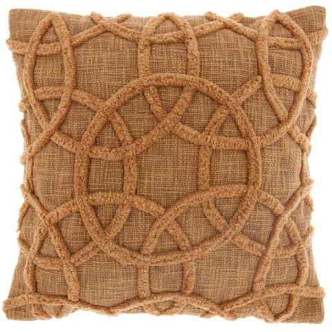 Sierkussen Rovio 45x45cm camel